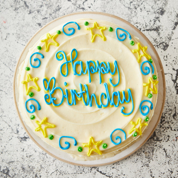 Stars & Swirls Cake