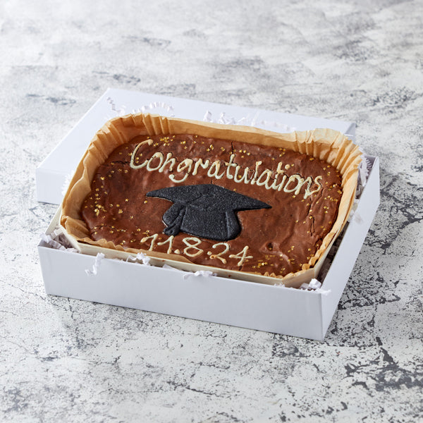 Graduation Brownie Slab